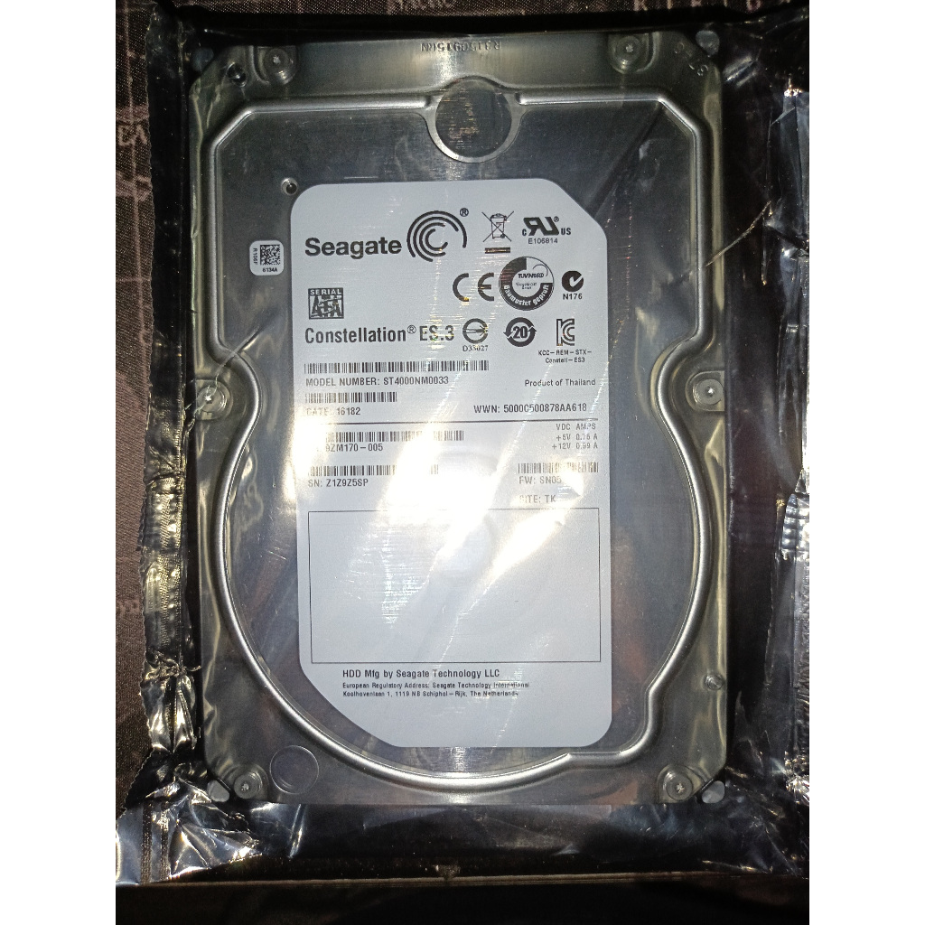 全新 現貨 免運 希捷 SEAGATE 企業級 4TB 4T SATA 硬碟