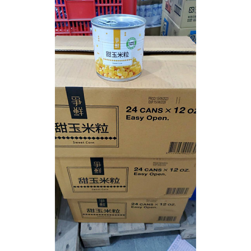 爭鮮甜玉米罐（1箱24罐）