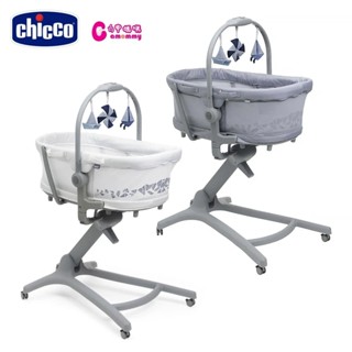 Chicco Baby Hug Pro 餐椅嬰兒安撫床｜搖籃床｜安撫搖床【六甲媽咪】送蚊帳