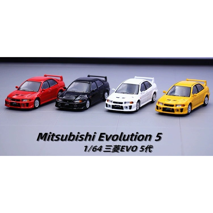 【六四分之一】現貨｜JKM Mitsubishi Lancer Evolution V｜EVO 5代｜1/64合金模型車