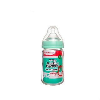 chuchu 啾啾 經典寬口徑玻璃奶瓶160ml (4973210994451) 140元(售完為止)