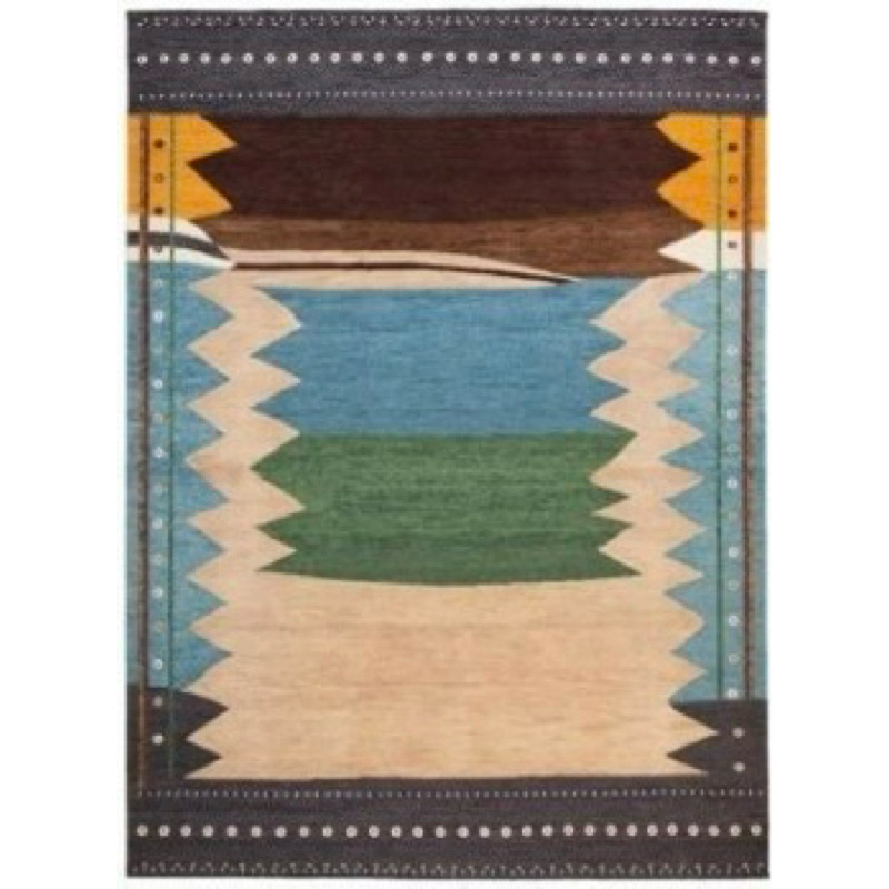 ♜現貨♖ 印度手工 地毯 地墊 手工地毯 客廳地墊 臥室地毯 耐髒 民族風地毯 印度