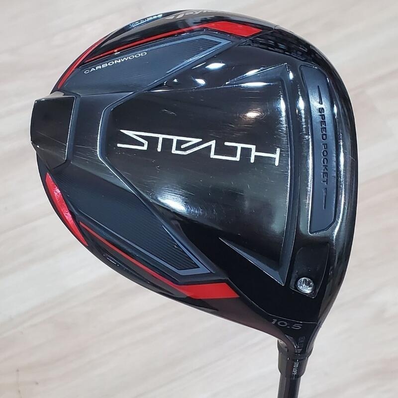 二手美品TaylorMade STEALTH 10.5°開球木桿 原廠TENSEI TM50 SR桿身 11690