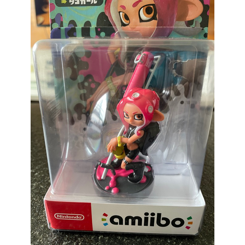 任天堂原廠 amiibo 斯普拉遁系列 Splatoon3 漆彈大作戰3 章魚女孩 二手商品