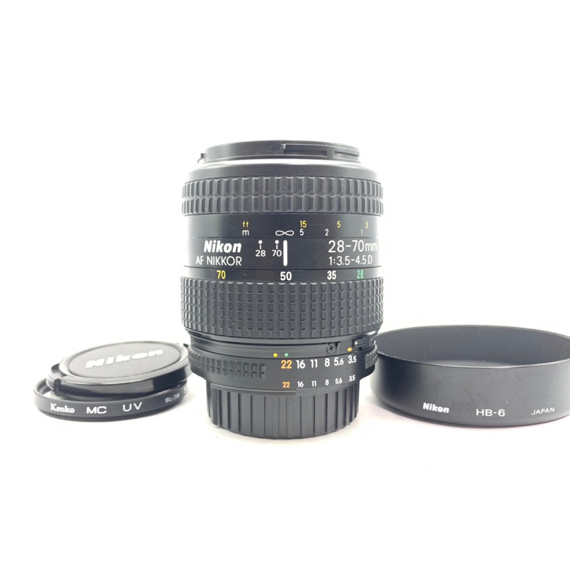 尼康 Nikon AF NIKKOR 28-70mm f3.5-4.5 變焦廣角鏡頭 風景 星芒鏡 中古良品(三個月保固