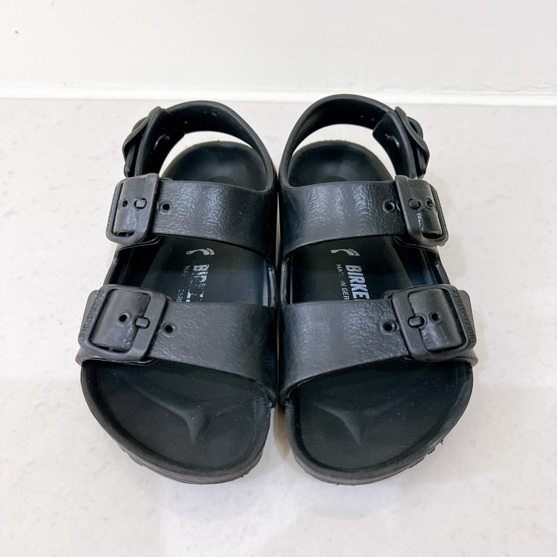 德國製 勃肯鞋 Birkenstock Milano 童鞋 / EVA / 窄版 / 黑色 26號 16.5cm