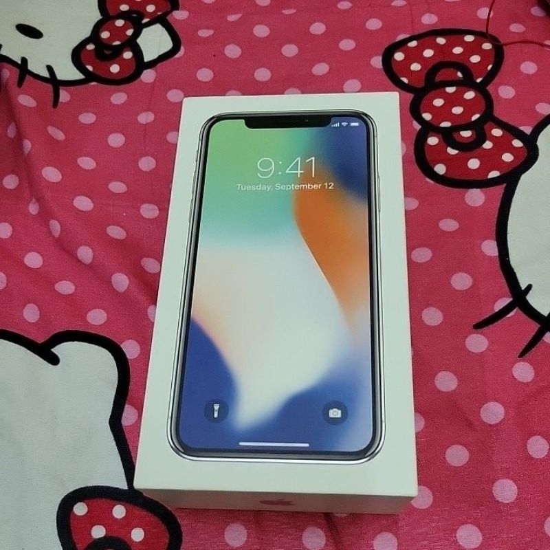 iPhone X Plus  64GB空盒有黃斑不嫌棄歡迎訂購