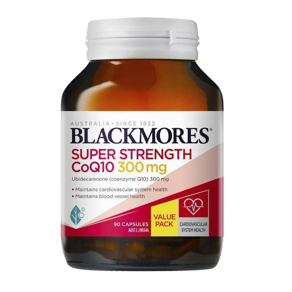 澳佳寶 BLACKMORES 超強力輔酶 COQ10 300MG 90粒(大包裝) Q10 澳洲正品 現貨