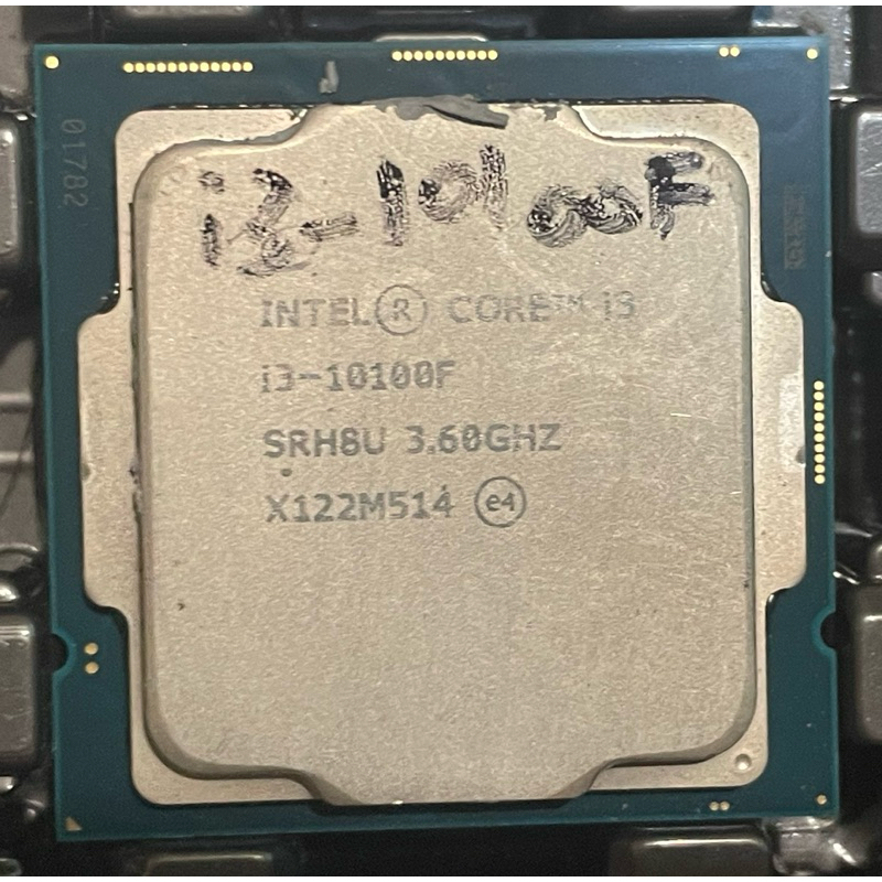 Intel Core i3-10100F 3.6G / 8M 4C8T 模擬八核 1200處理器