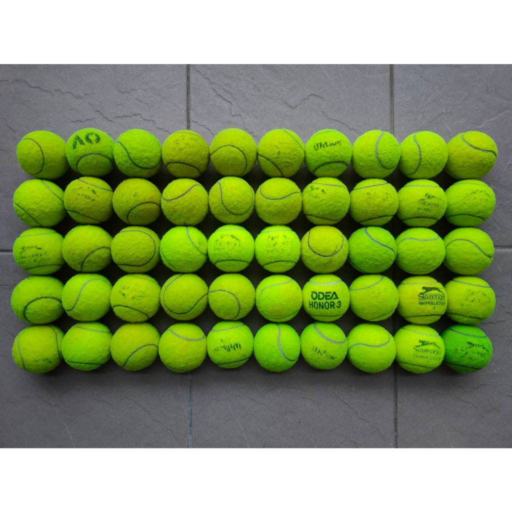 二手網球 訓練球 練習球 彈性好 每顆4元 50顆合賣