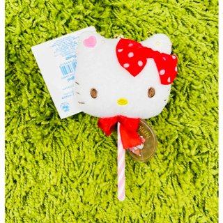 Hello Kitty 凱蒂貓~日本SANRIO三麗鷗 KITTY絨毛吊飾-糖果*68982