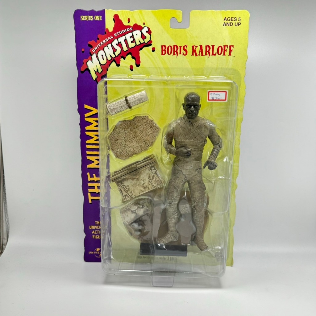 【漫坑】1998 Sideshow Toy 環球怪物 木乃伊 The Mummy 8吋 可動公仔 吊卡
