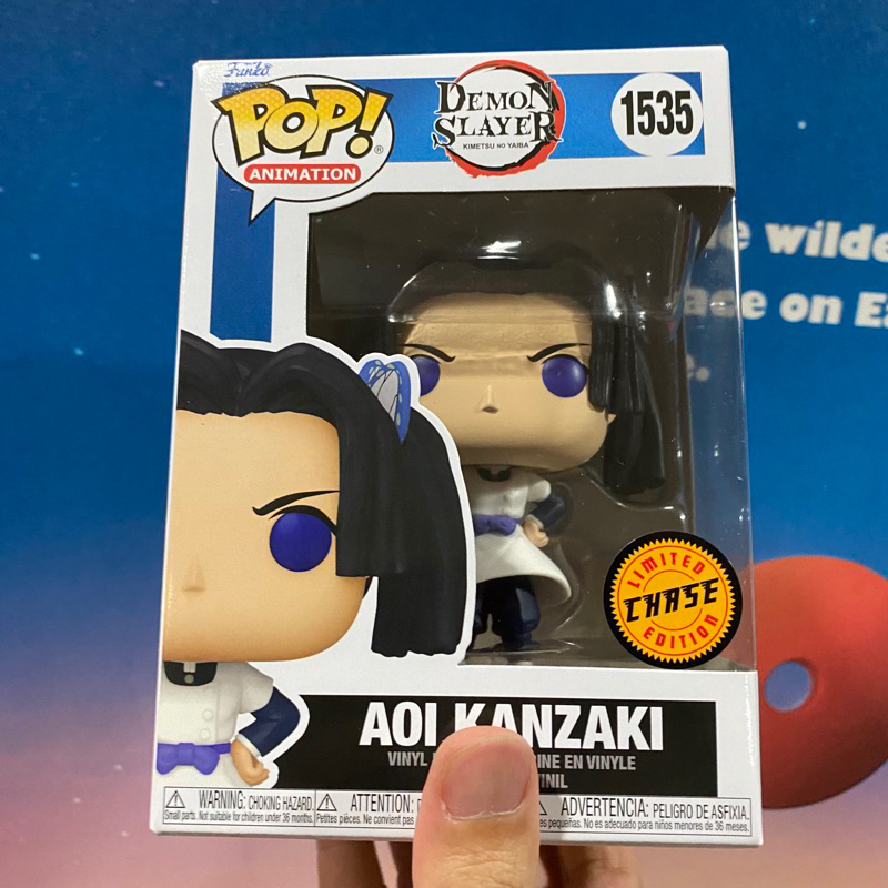 李大] 正版現貨Funko POP 鬼滅之刃 神崎葵 圍裙 白衣Chase Aoi KanzKi #1535