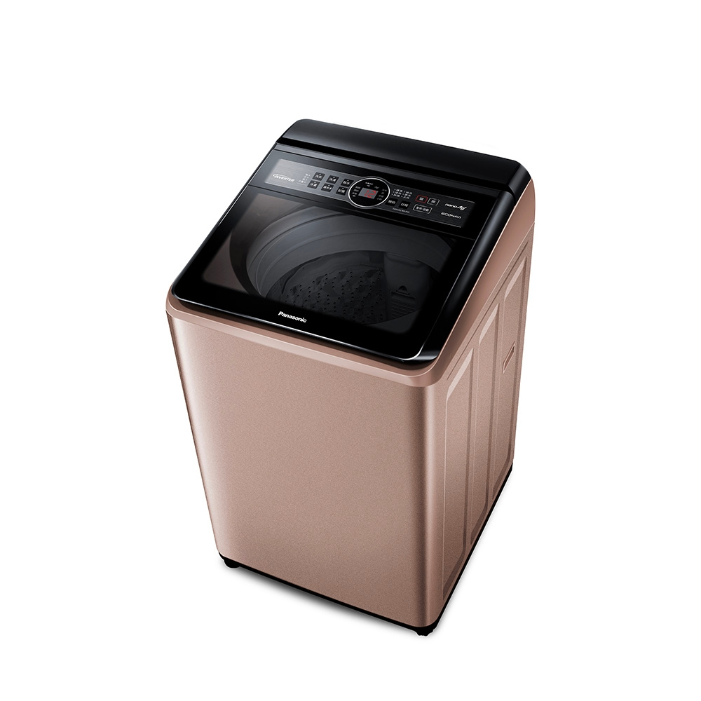 Panasonic 國際 NA-V150MT-PN 15KG 變頻直立式洗衣機 玫瑰金