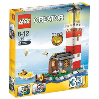 LEGO 樂高 5770 創意系列 搭配城市系列 燈塔島