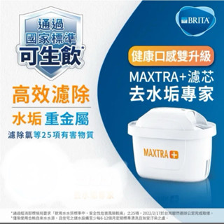 MAXTRA Plus 去水垢濾芯 (BRITA濾水壺適用) Brita