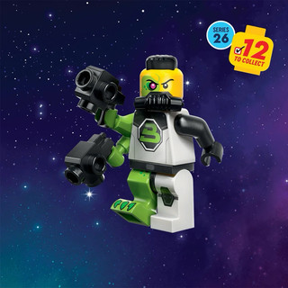 《Bunny》LEGO 樂高 71046 12號 黑創突變體 第26代人偶包 太空 Space系列