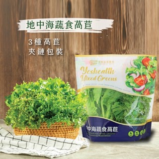 【源鮮智慧農場】地中海蔬食萵苣-(160g/包)(生菜、沙拉、萵苣、水耕蔬菜)