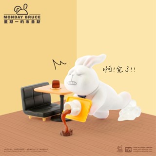 星期一的布魯斯公仔盒玩-第5彈:上班前的提神(單入隨機款)