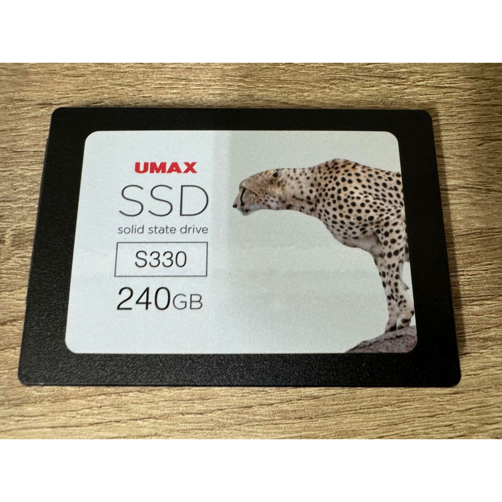 【UMAX】S330 240GB SSD 2.5吋硬碟 SATA 3 固態硬碟 二手良品 功能正常 $200
