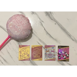 【現貨】HELLO KITTY 50週年套卡 珍藏 稀有 燙金 卡樂購 SSR SR R款 50th