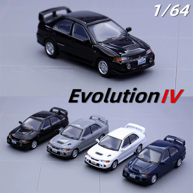 【六四分之一】現貨｜JKM Mitsubishi Lancer Evolution IV｜EVO 4代｜1/64合金模型