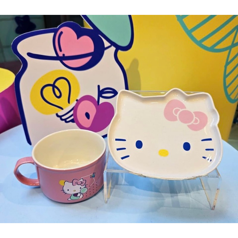 Hello Kitty 造型碗盤組/夢時代來店禮