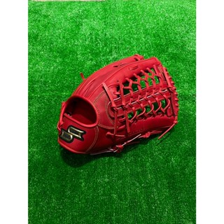 棒球世界 全新SSK Proedge Adoanced 硬式棒球外野T網手套 特價(ADT6224I)紅色12.75吋