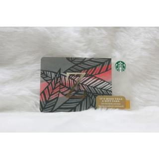 星巴克 STARBUCKS 美國 2014 6103 字母卡 Z 星巴克卡 隨行卡 儲值卡 收集