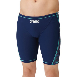 現貨 O號 日本代購 Arena SAR-4125 TOUGH-SUIT 競賽 練習 泳褲 彩虹標 膝上 抗氯