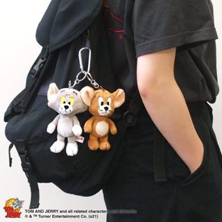 (現貨)日本 NICI 湯姆貓與傑利鼠 動物毛絨玩偶鑰匙圈 鑰匙圈 吊飾 掛飾 玩偶鑰匙圈 Tom and Jerry