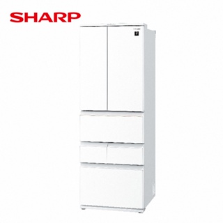 【SHARP夏普】SJ-GK51AT-W 504公升 六門對開AIoT智慧冰箱