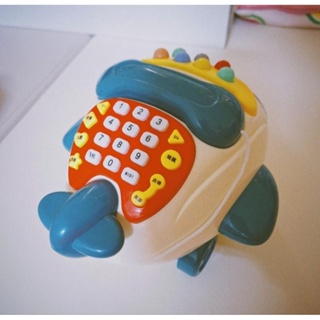全新 多功能雙語電話故事機飛機 寶寶電話 兒童電話