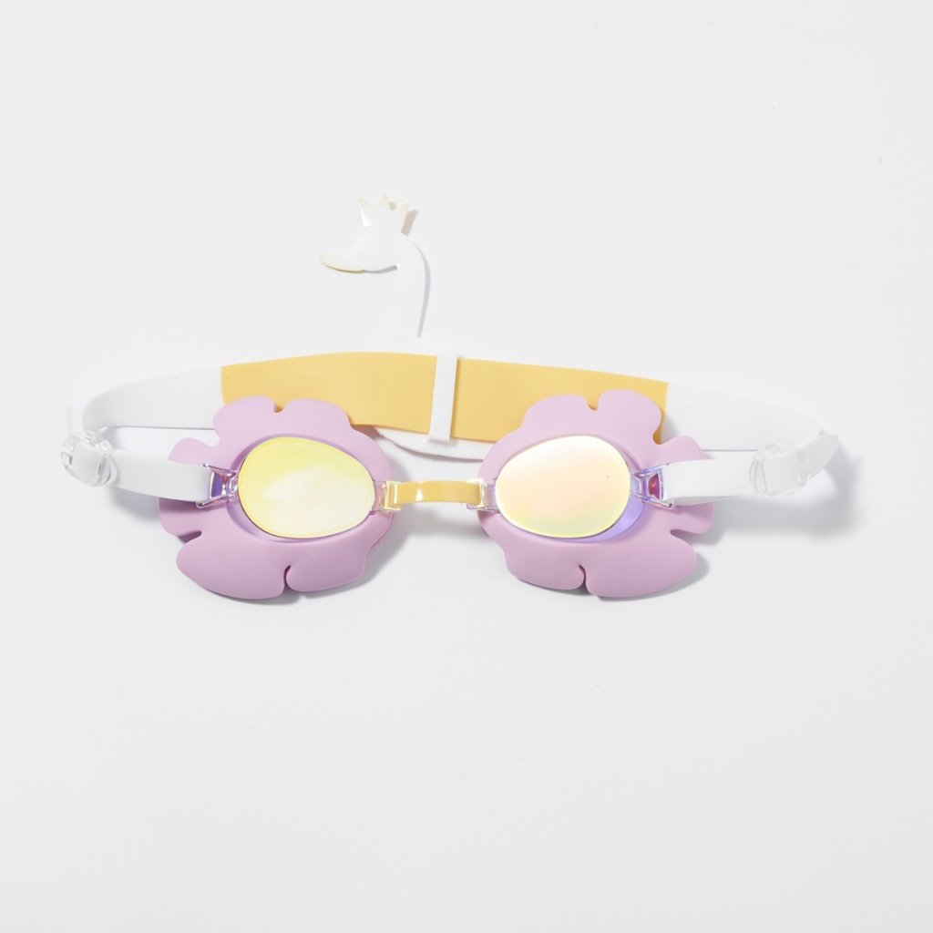 【Sunnylife】陽光海洋選物 - 兒童造型泳鏡(游泳輔具 浮具 游泳訓練 鯊魚 美人魚 恐龍 海馬)
