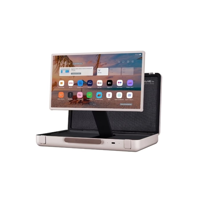 含桌上安裝 LG樂金 OLED77M4PTA 77吋 OLED 4K智慧顯示器