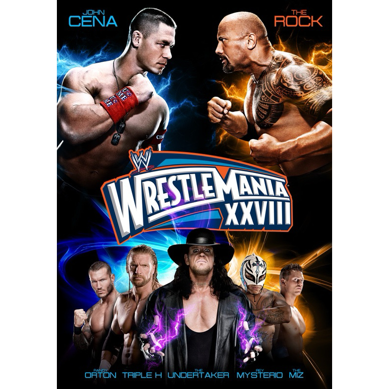 絕版 美泰兒 WWE Wrestling WrestleMania XXVIII 夏日狂熱  第28屆 摔角 擂台 筋肉