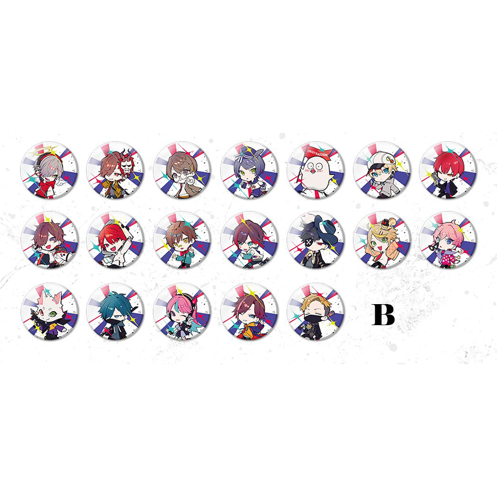 Crazy Raccoon 官周。CR fes 2024 普通版B款徽章。全新。