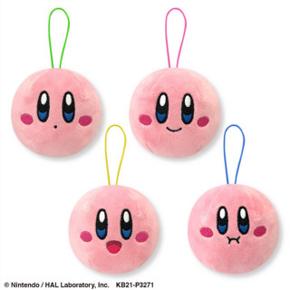隨機出貨 BEETLE 日本 星之卡比 卡比之星 KIRBY 絨毛娃娃 吊飾 鑰匙圈 橡皮筋 可愛 表情 正版 任天堂