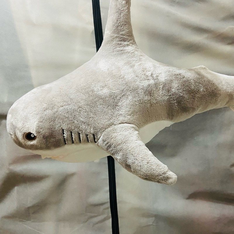 小鯊魚 鯊魚娃娃 IKEA 靠枕