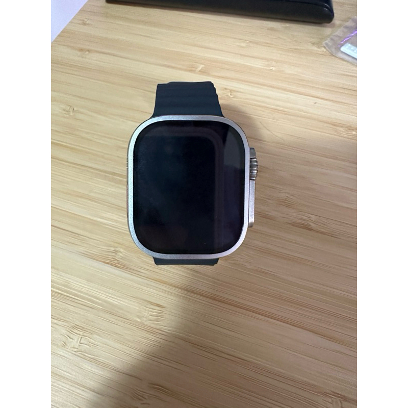 Apple Watch Ultra 藍色海洋錶帶 鈦金屬 49mm 誠可議