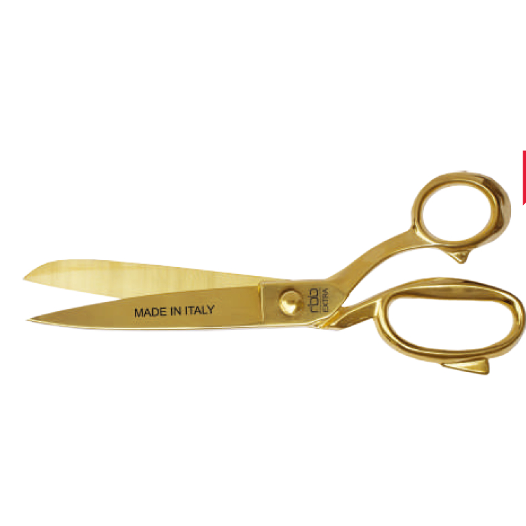 義大利 RBB 530D 金色 歐式經典裁縫系列剪刀 裁縫剪刀 非庄三郎 新輝科技