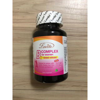 現貨！保證正品公司貨源！效期2028/8，Lovita愛維他女性緩釋型B群（1瓶/30錠）