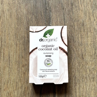 英國製 Dr. Organic Coconut Soap 有機博士 椰子香皂 新品