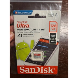 SanDisk Ultra microSDXC 128g A1高速展碁公司貨終身保固