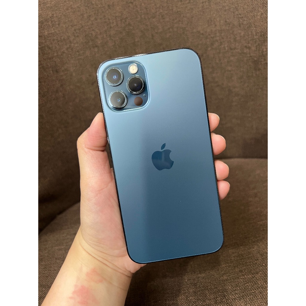 （自取更優惠）iPhone 12 Pro 太平洋藍 256G 外觀9.7成新 功能正常 電池健康度83%