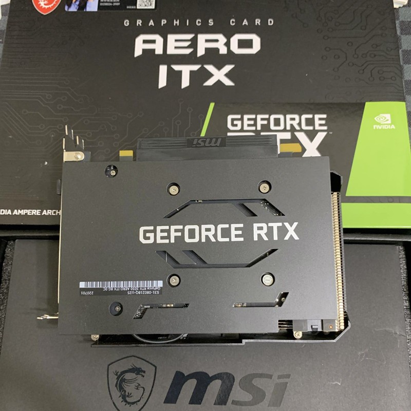 MSI 微星 GeForce RTX 3050 AERO ITX 8G OC 顯示卡