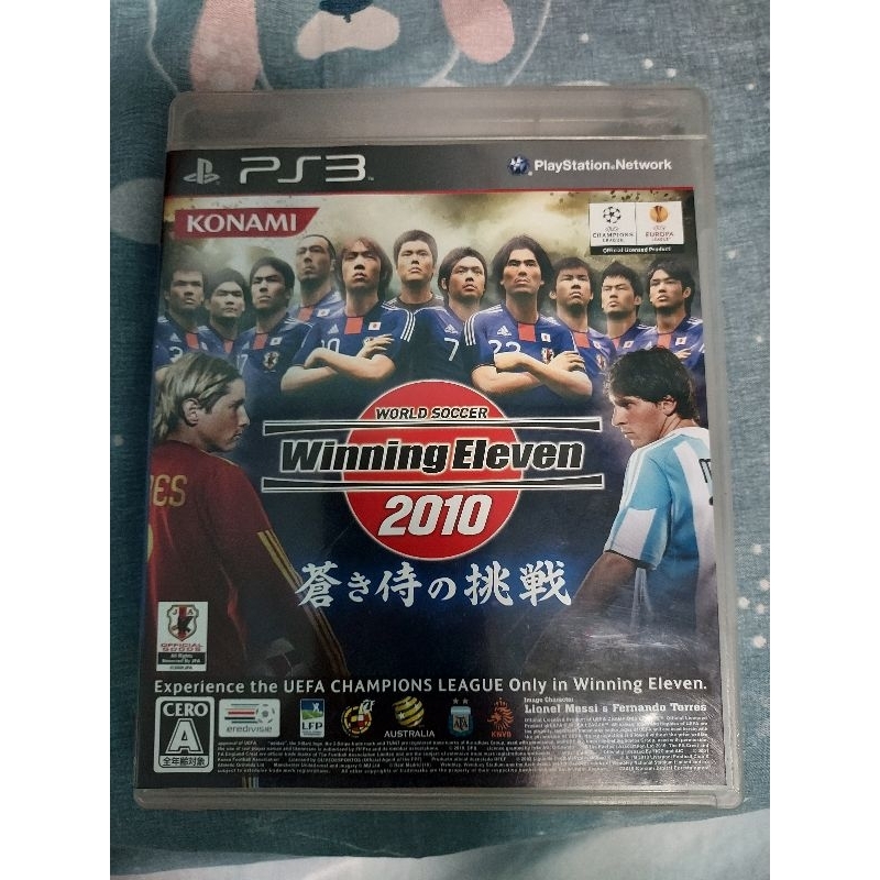 PS3 遊戲片 遊戲 足球 Winning Eleven 2010 日文