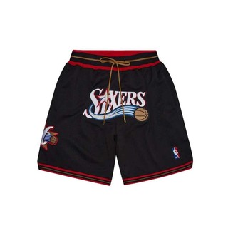JUST DON x Mitchell & Ness M&N 76人 球迷版球褲 短褲 黑 MNJD-SH44A 現貨