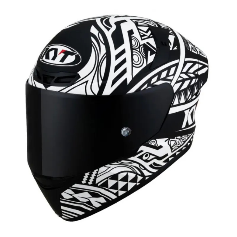KYT TT-Course TTC #W 一般彩繪 消光黑 黑白 全罩式安全帽 全罩安全帽 全罩