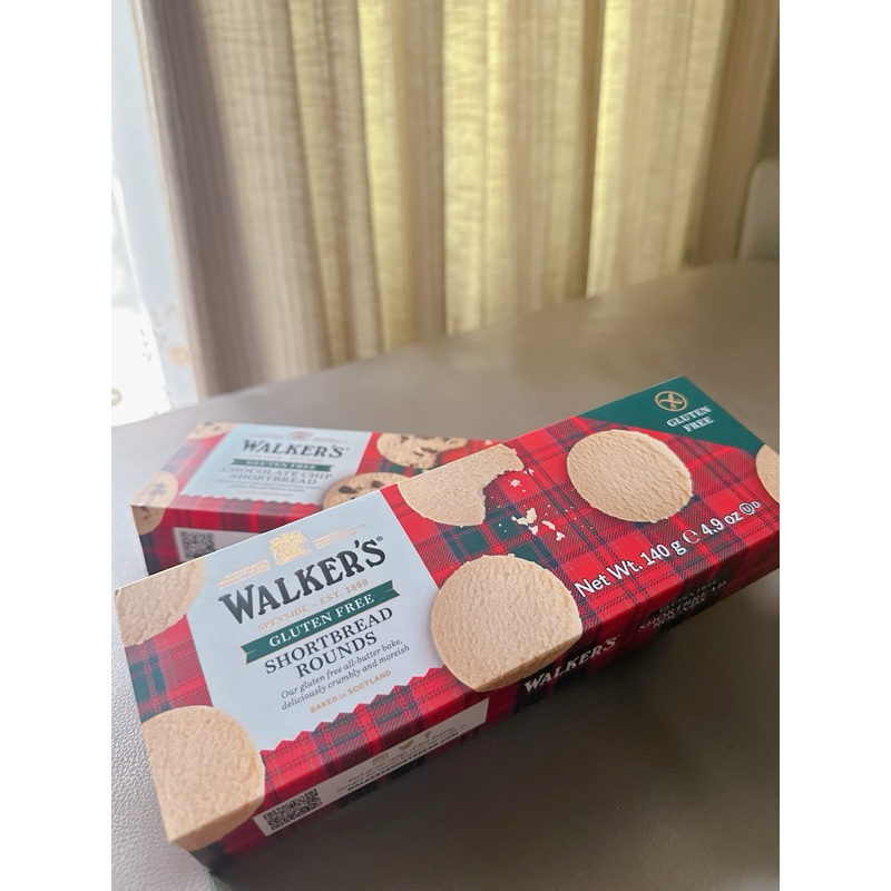 WALKERS 無麩質餅乾 英國 皇家奶油餅乾 曲奇餅 Gluten Free
